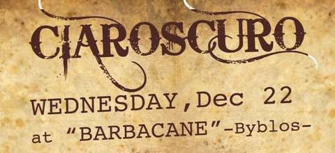Event | Ciaroscuro Live at Barbacane Pub, Byblos