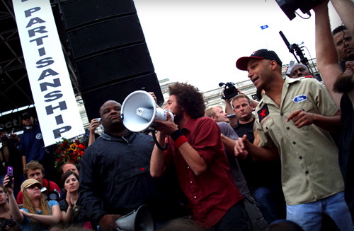 Rage Against The Machine Protest