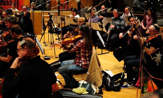 Orchestra recordings for the Nightwish album and movie